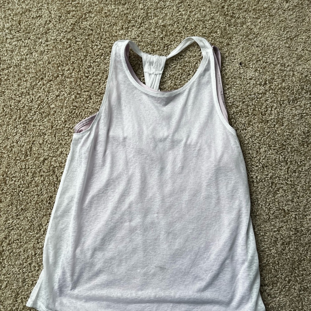 Girls All In Motion Layered Tank Top